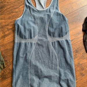Casual Blue Women's Tank Top